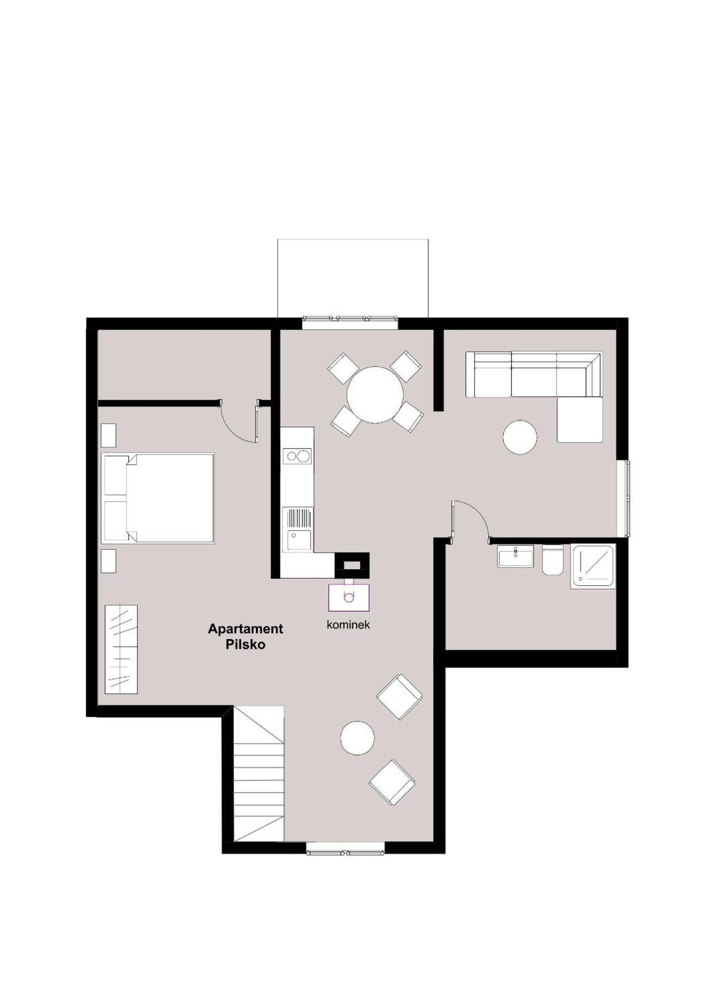 קז'יז'ובה  W Deski Dom Apartamenty מראה חיצוני תמונה