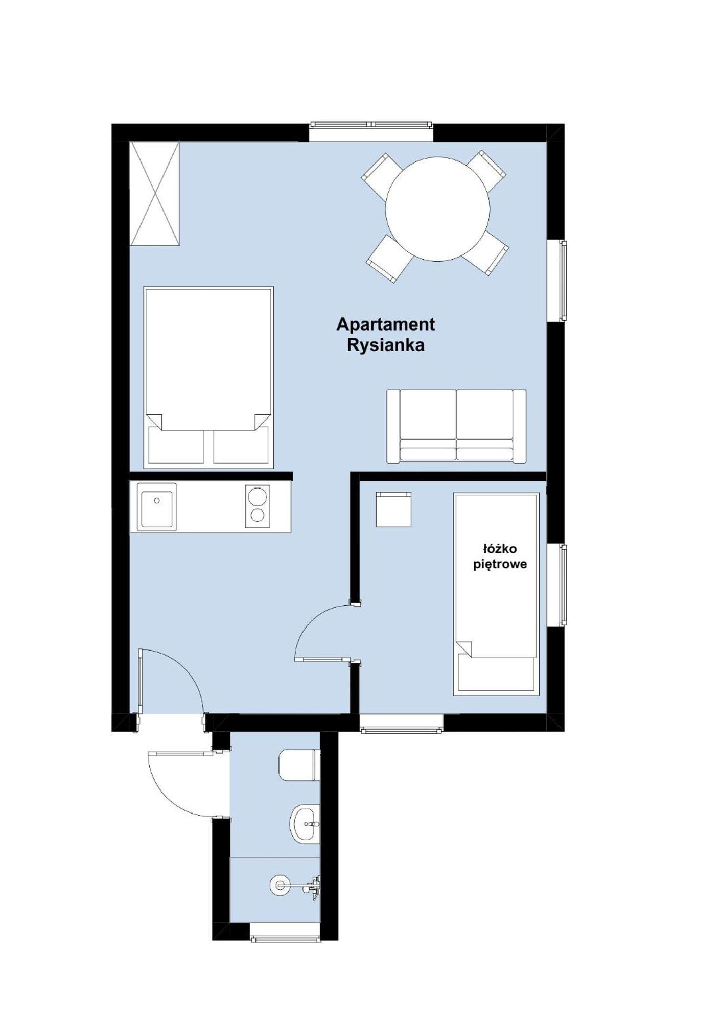 קז'יז'ובה  W Deski Dom Apartamenty מראה חיצוני תמונה